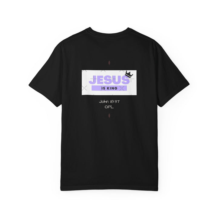 Jesus is King Heavyweight T-Shirt _Men’s “Live Authentic” Graphic T-Shirt