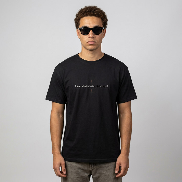 Jesus is King Heavyweight T-Shirt _Men’s “Live Authentic” Graphic T-Shirt
