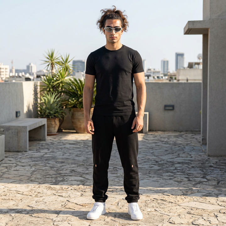 OPL Pants package x Grey Fleece Shorts Set