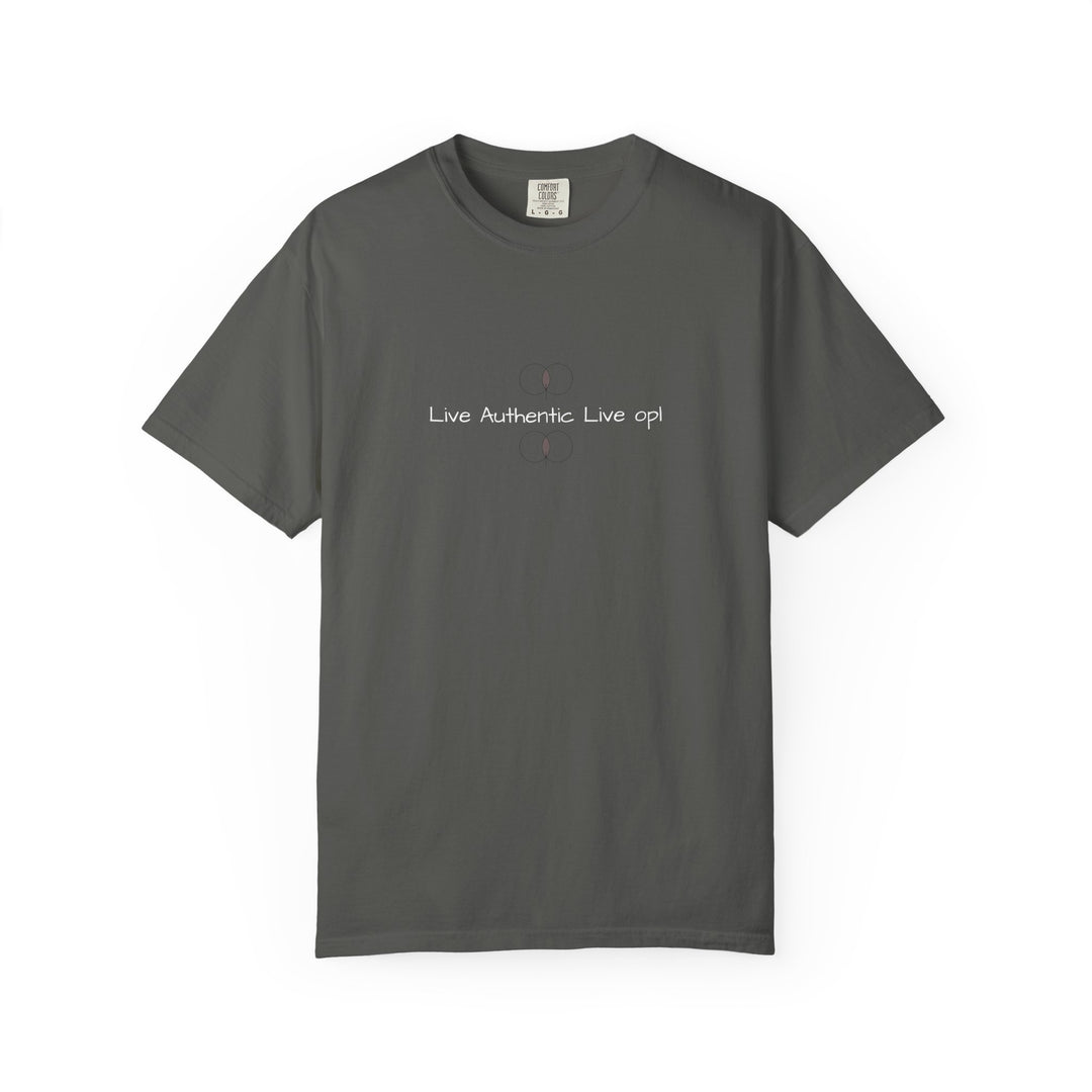 Jesus is King Heavyweight T-Shirt _Men’s “Live Authentic” Graphic T-Shirt