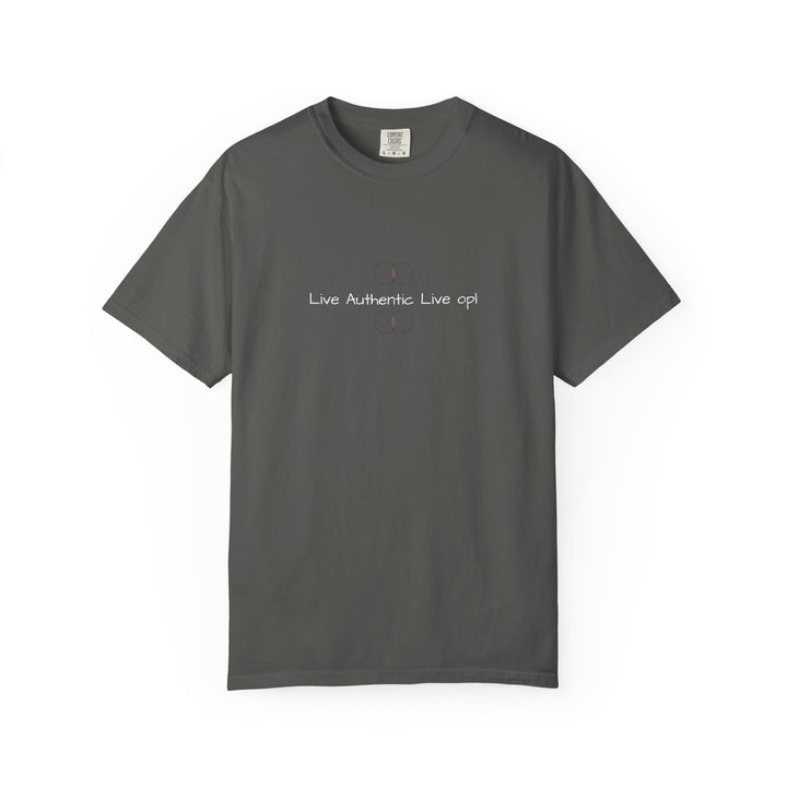 Jesus is King Heavyweight T-Shirt _Men’s “Live Authentic” Graphic T-Shirt