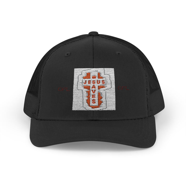 Jesus is King x Jesus Saves Bundle_ OPL Faith Trucker Cap
