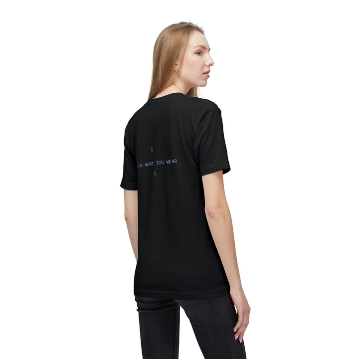 FAITH DRIVEN THE WORLD FOCUSED X LIVE WHAT YOU WEAR TEE