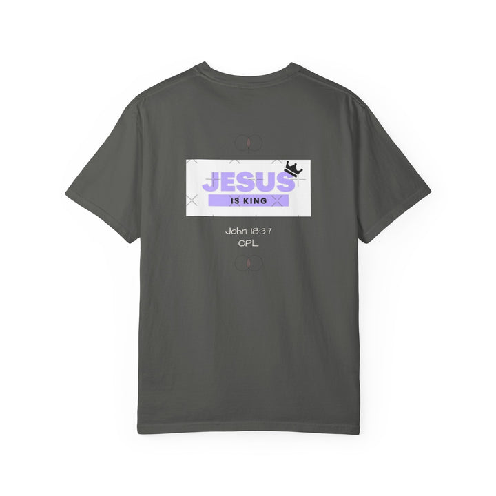 Jesus is King Heavyweight T-Shirt _Men’s “Live Authentic” Graphic T-Shirt