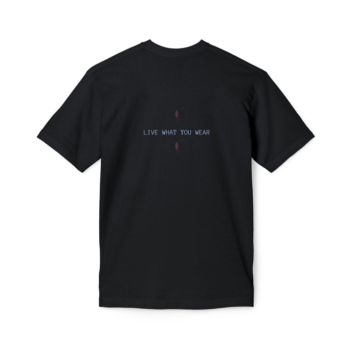 FAITH DRIVEN THE WORLD FOCUSED X LIVE WHAT YOU WEAR TEE