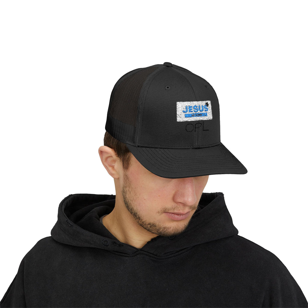 Jesus is King x Jesus Saves Bundle_ OPL Faith Trucker Cap
