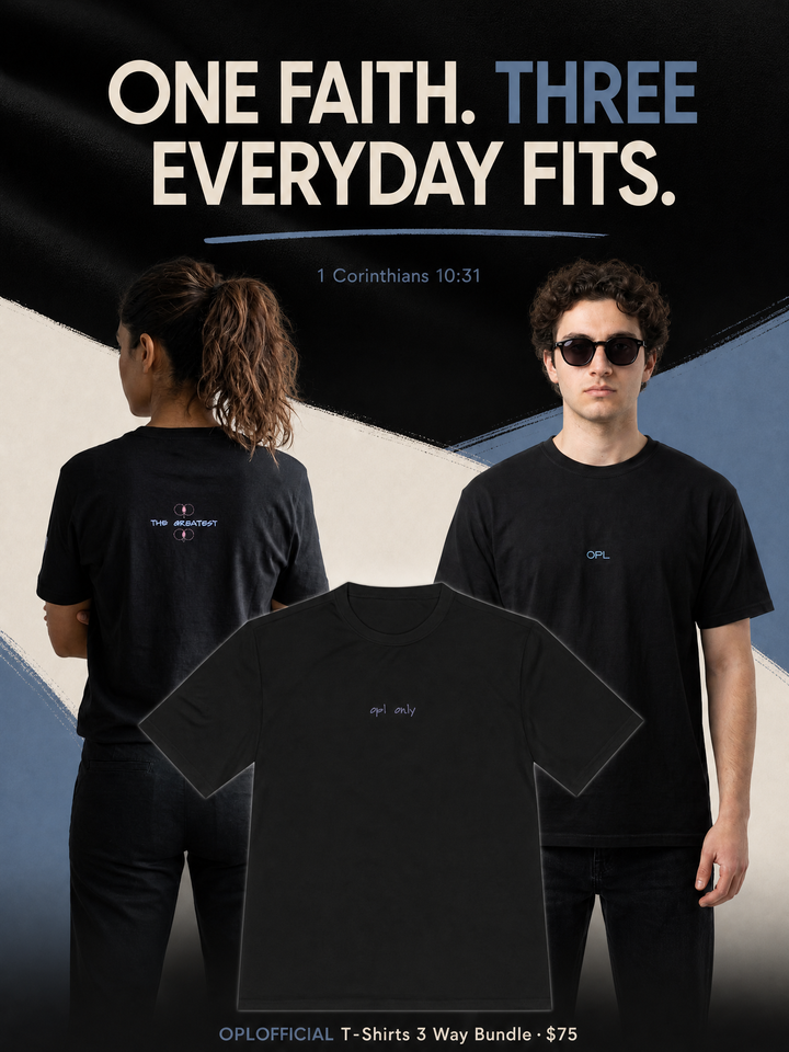 OPL T-Shirts 3 Way Bundle.