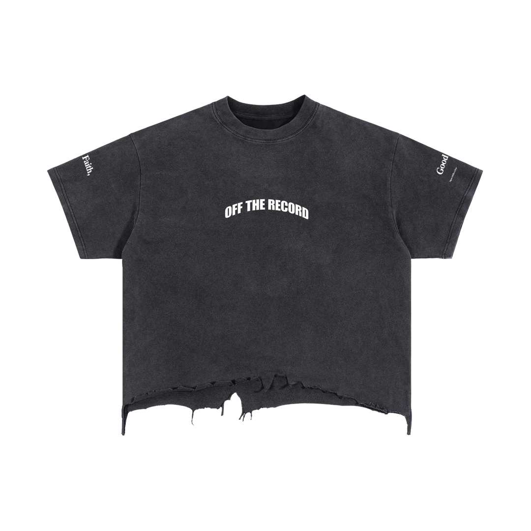 OPL  Distressed Hem T-Shirt