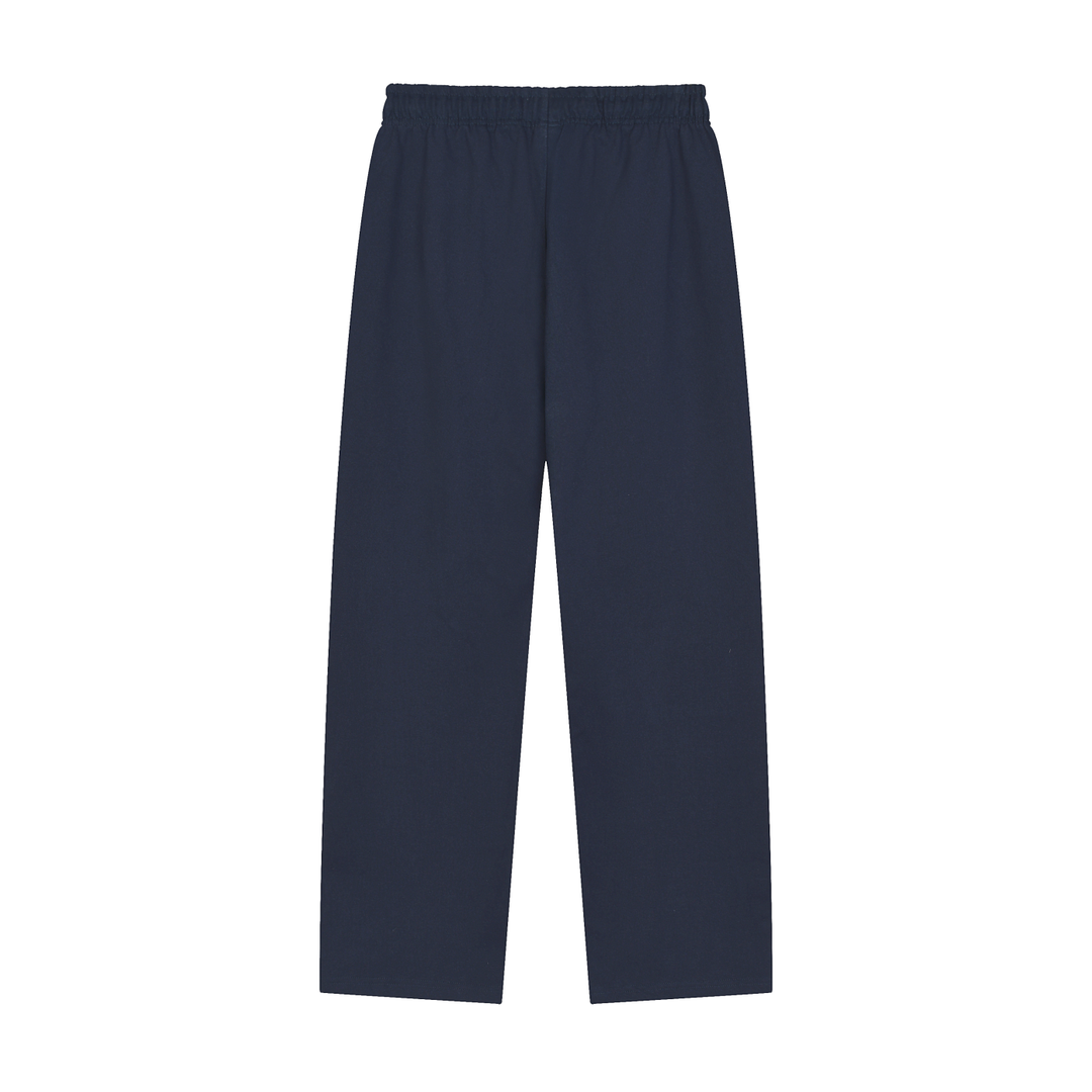 OPL JESUS SAVES Solid Color Straight-Leg Sweatpants
