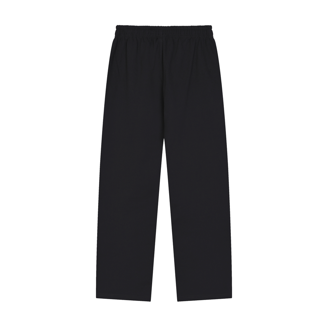 OPL JESUS SAVES Solid Color Straight-Leg Sweatpants